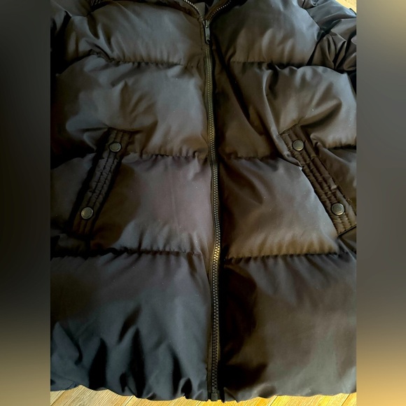 Sam Edelman Puffer w/ White Faux Fur Hood - Sz S - Picture 7 of 12